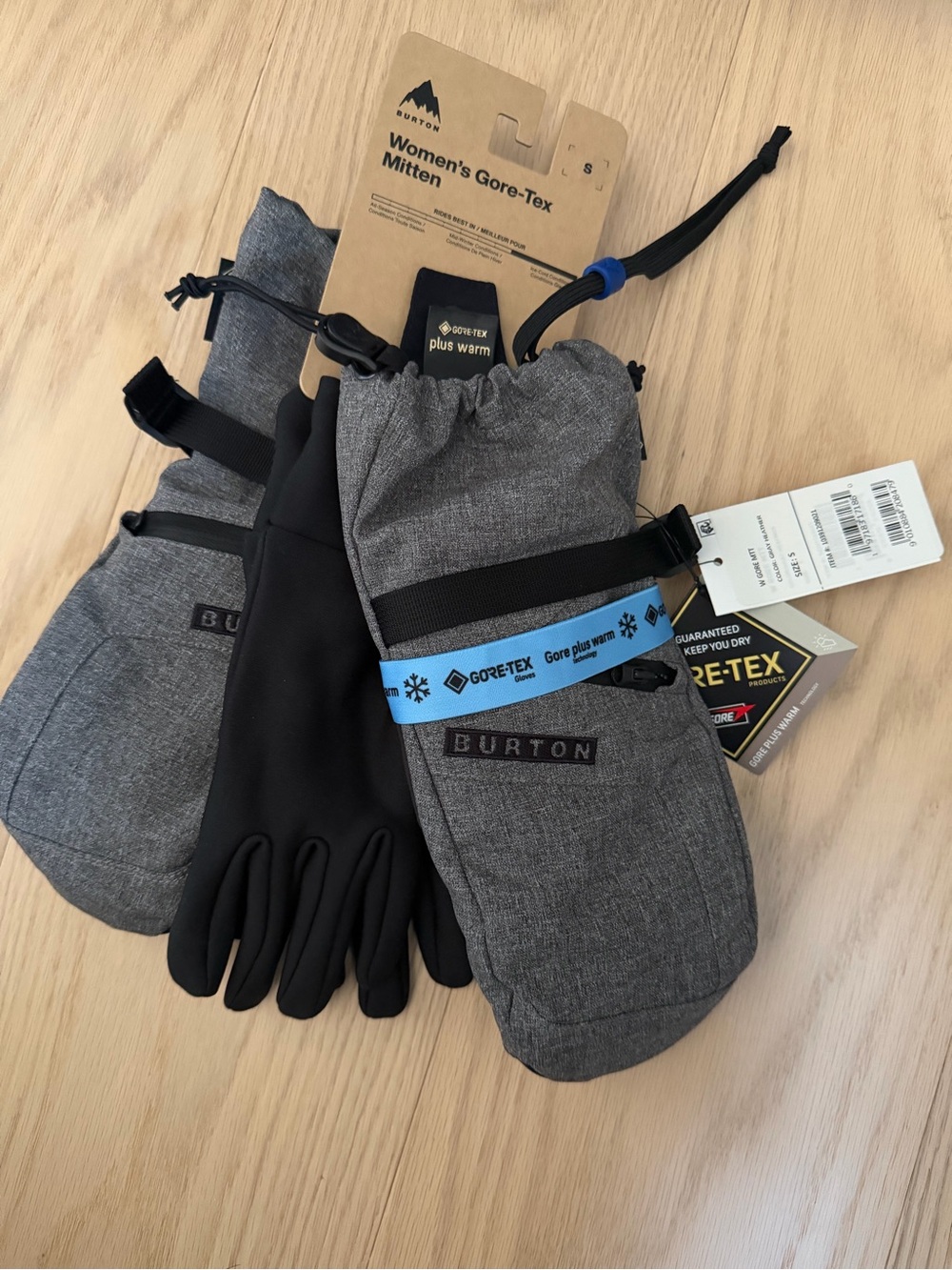 BURTON Women's GORE-TEX Mitt Ski & Snowboard Mittens SMALL